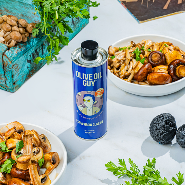 Black Truffle Infused Extra Virgin Olive Oil (250ml)