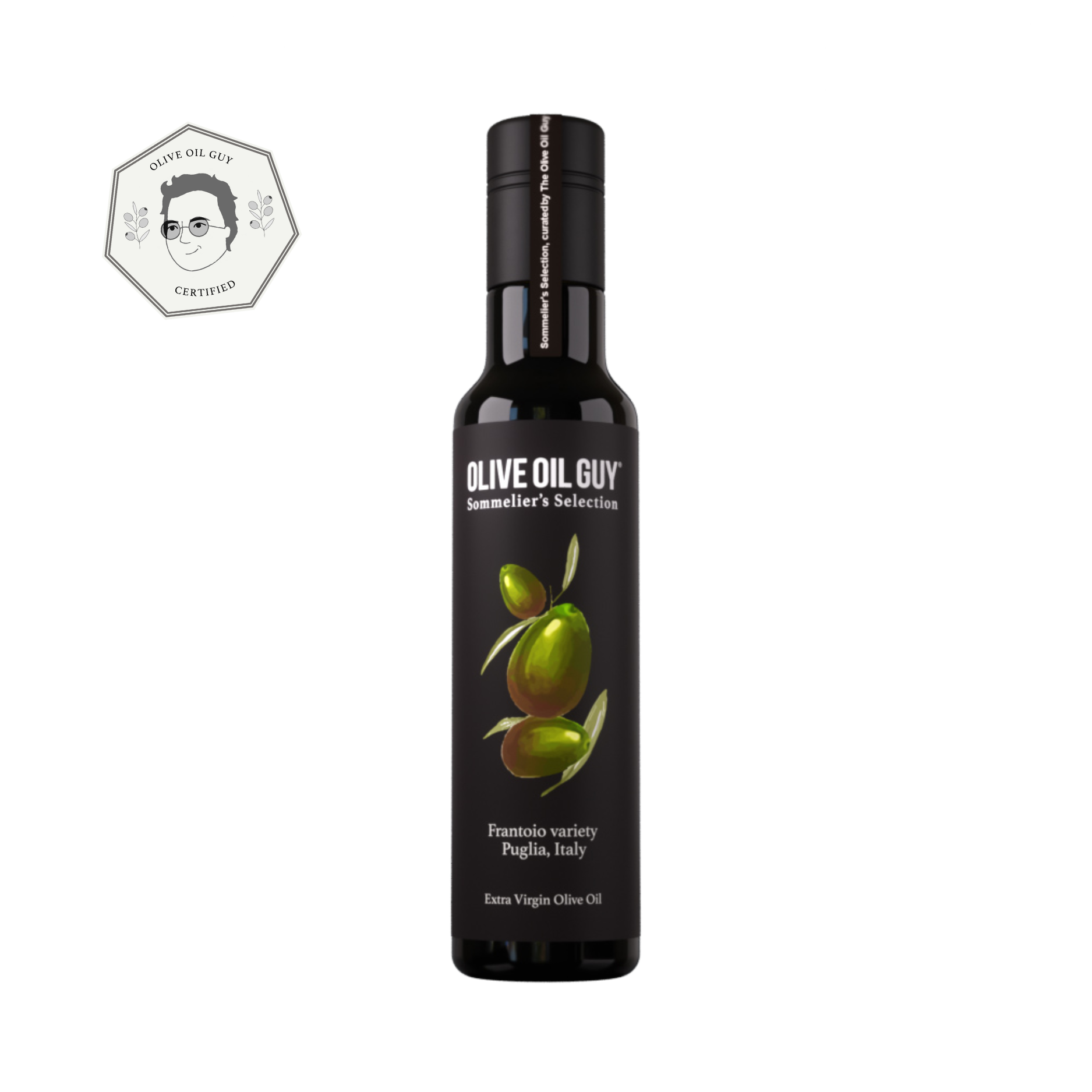 Olive Oil Guy Sommelier’s Selection Italian Puglia Extra Virgin Olive Oil , Mazen Assaf Sommelier Certified