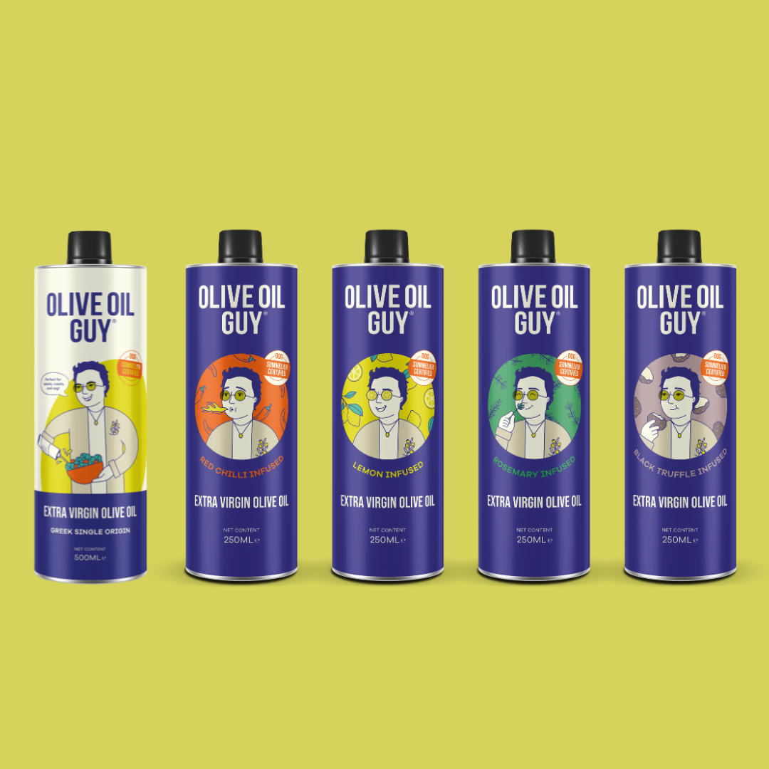 OOG 250ml (Orignal Greek EVOO, Lemon, Chilli, Rosemary, Truffle)