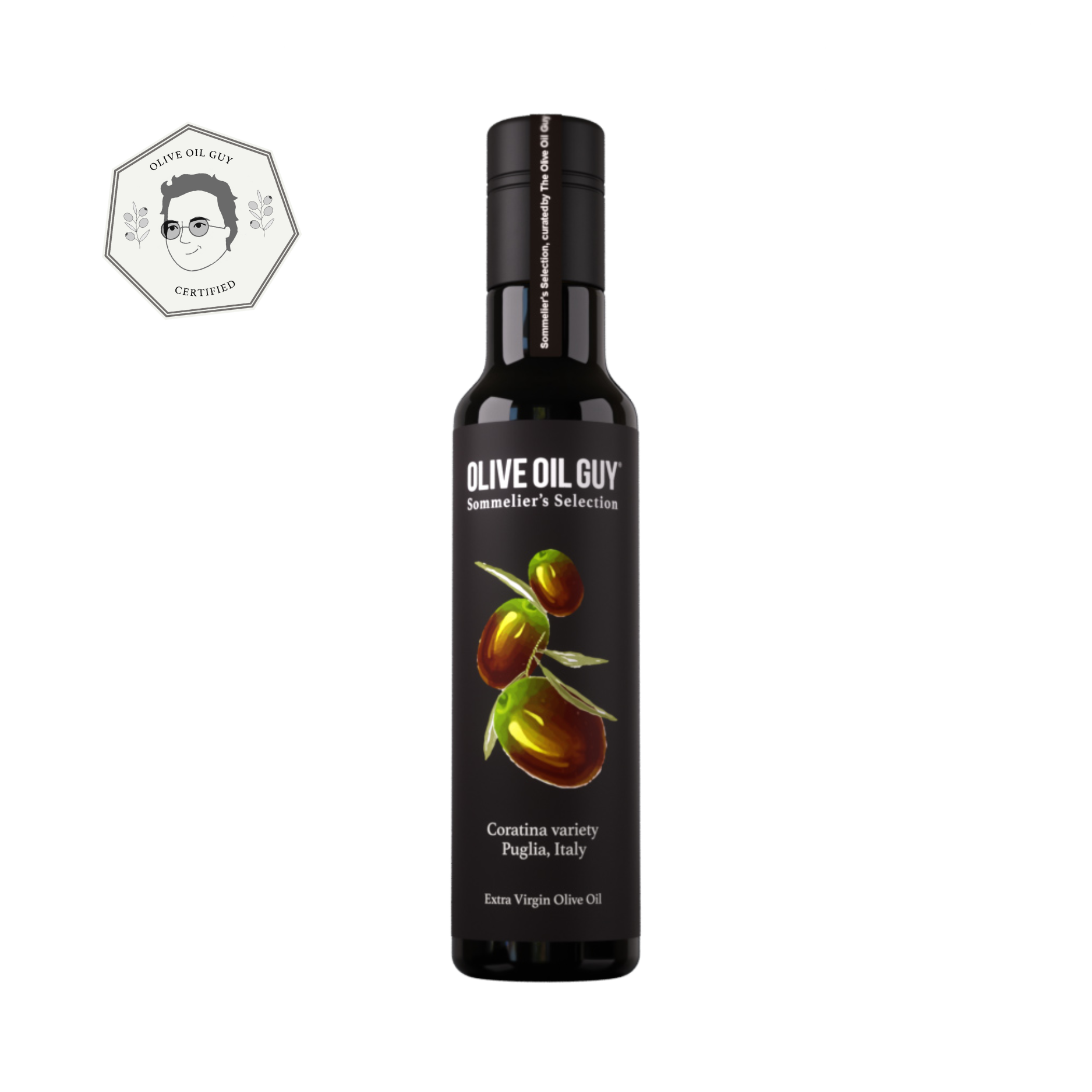 Olive Oil Guy Sommelier’s Selection Italian Coratina Extra Virgin Olive Oil , Mazen Assaf Sommelier Certified