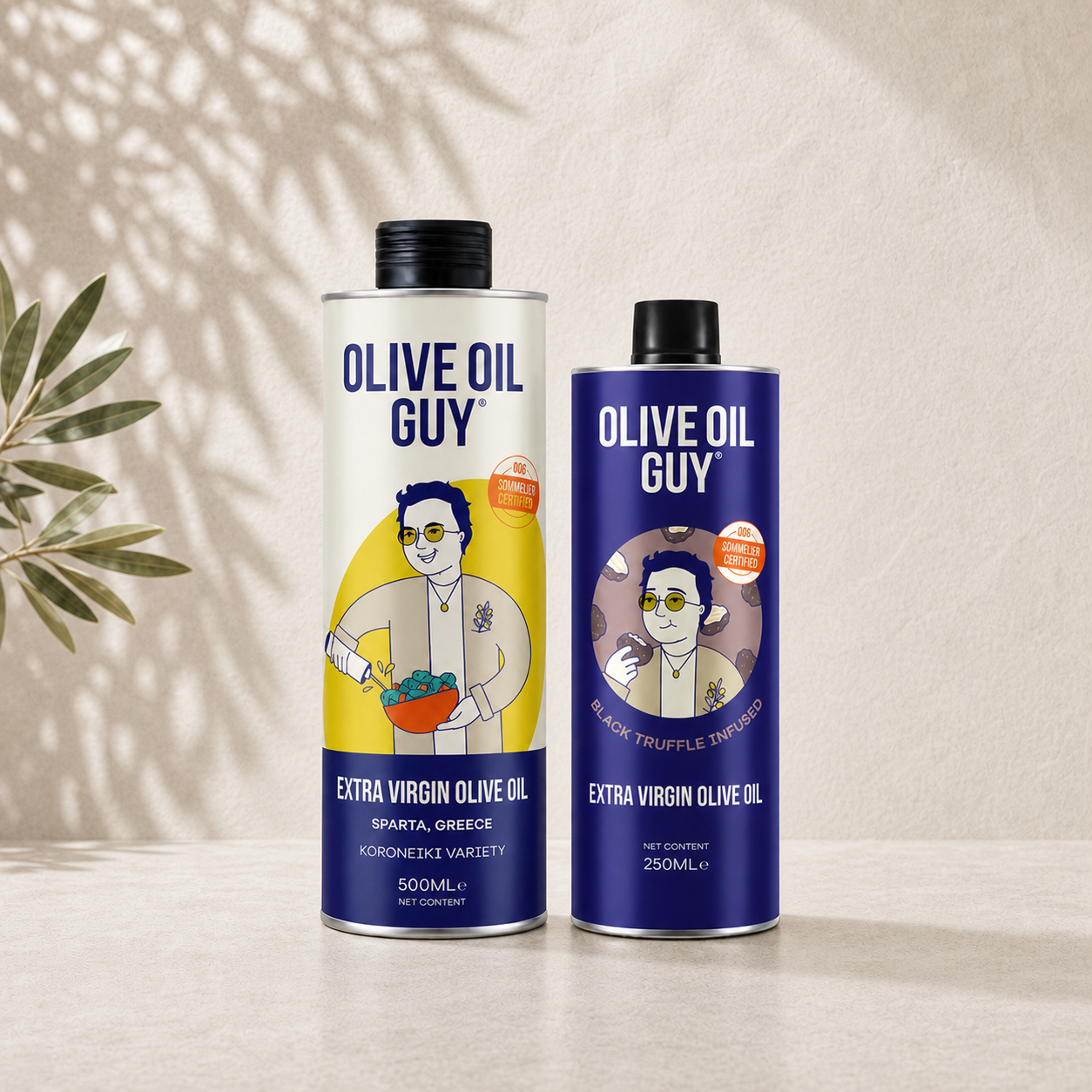 Truffle & Greek EVOO Bundle – Greek 500ml + Truffle 250ml