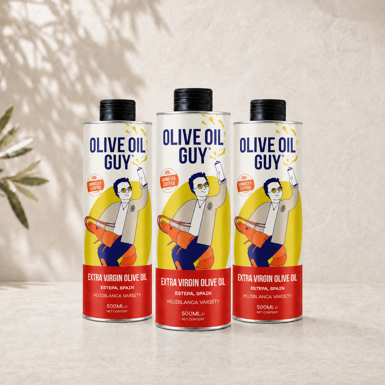 Spanish Extra Virgin Olive Oil – 500ml x 3