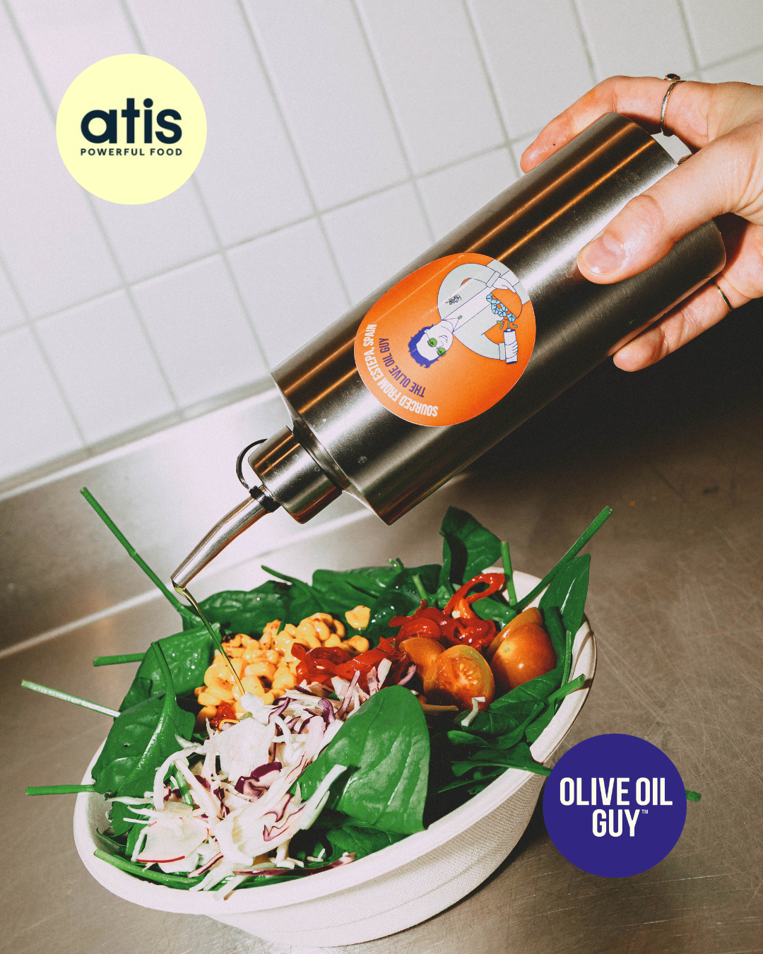ATIS x The Olive Oil Guy: Raising the Bar for Salad in the UK