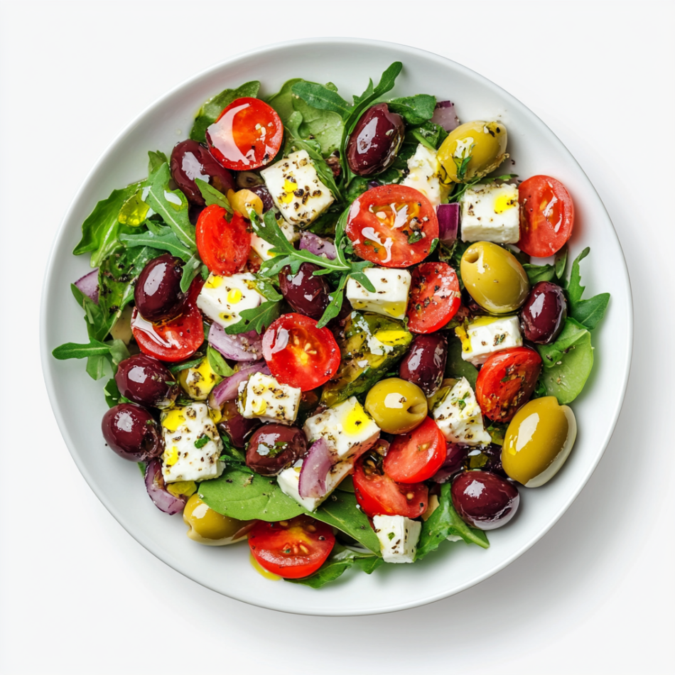 How To Make an Authentic Greek Salad with Koroneiki Olive Oil