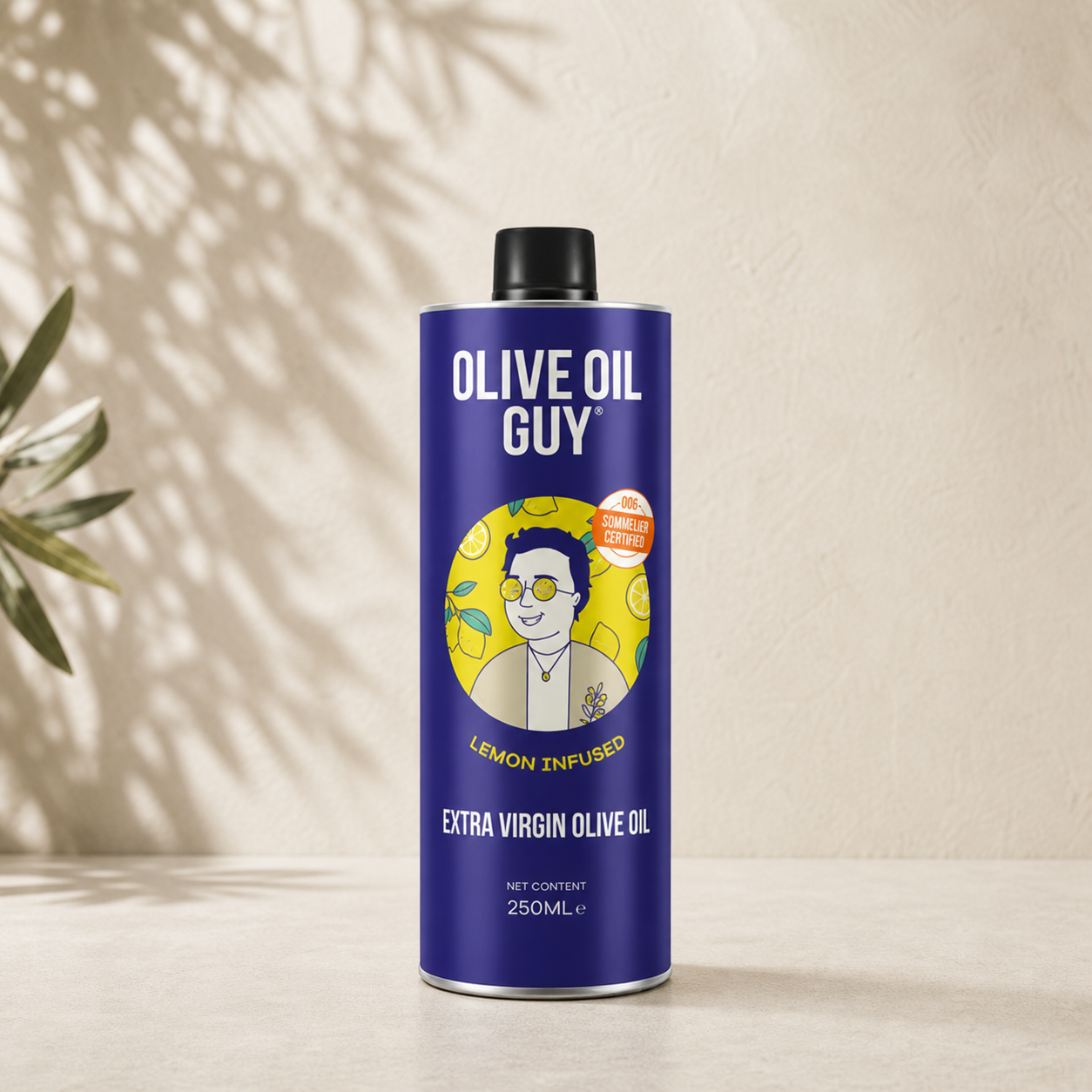 Lemon Infused Extra Virgin Olive Oil – 250ml x 1